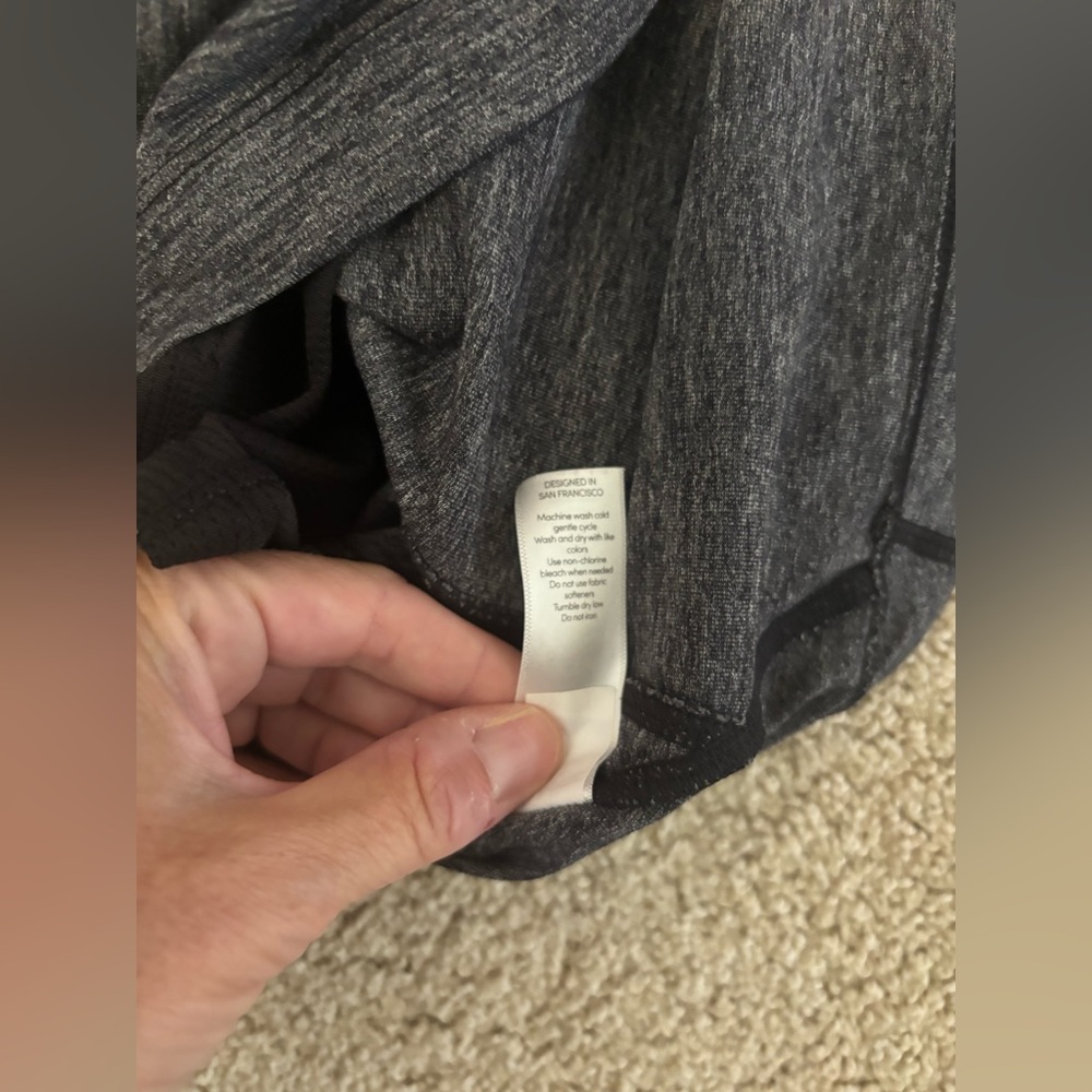 Women’s Athleta Excursion Skort Small Charcoal Gr… - image 5